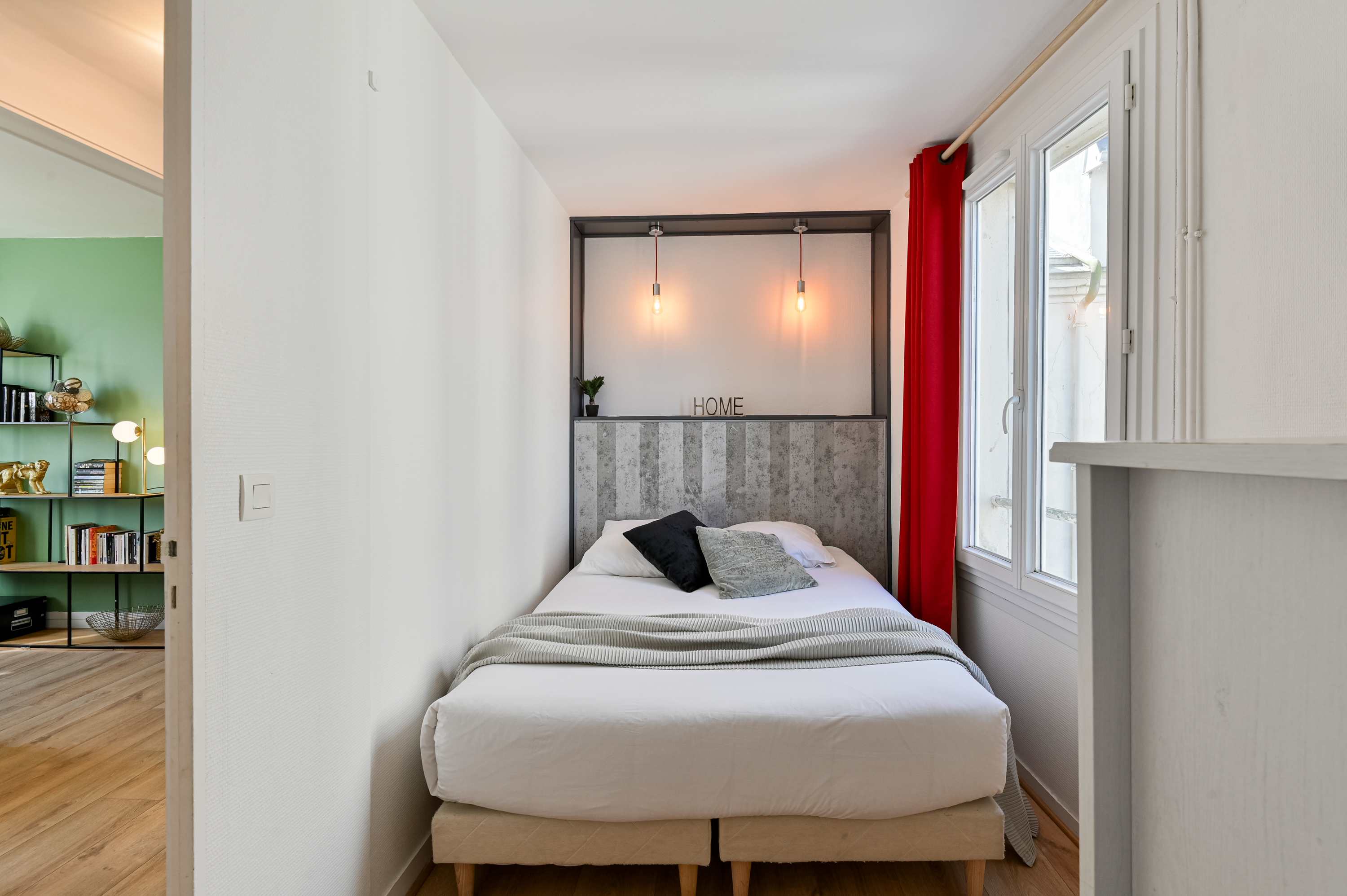 Chambre cosy au 3e étage
