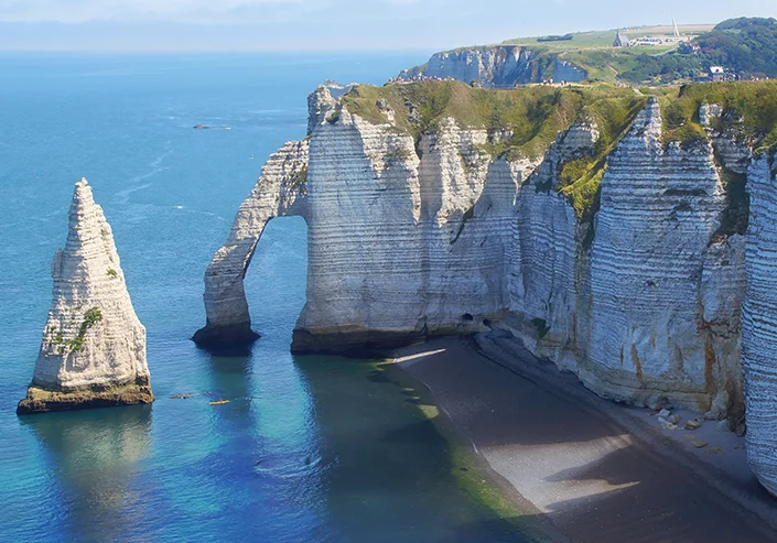 Les falaises d'Étretat